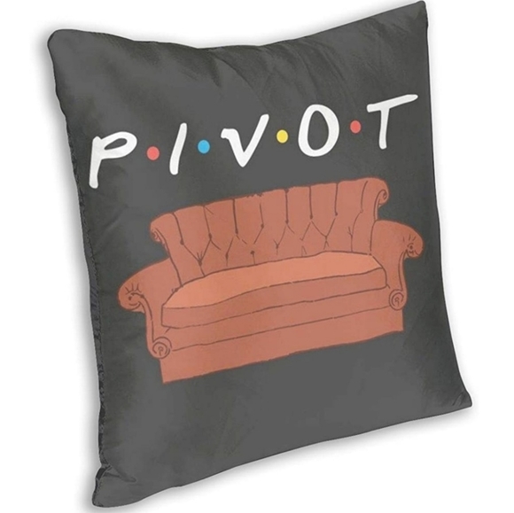 Friends Pivot Throw Pillow Case NWT in packaging - Picture 2 of 6